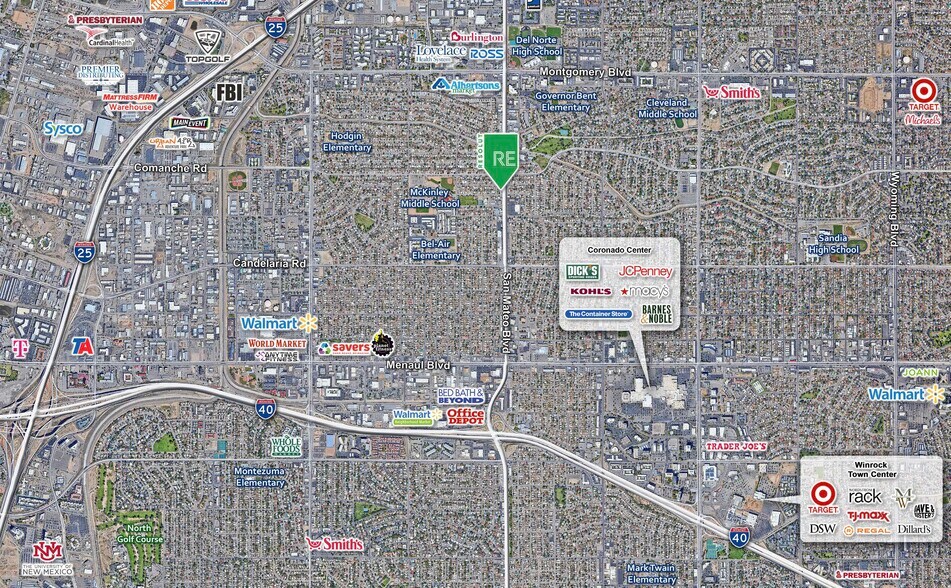 More Photos Of 3401 San Mateo Blvd NE, Albuquerque General Retail For Lease
