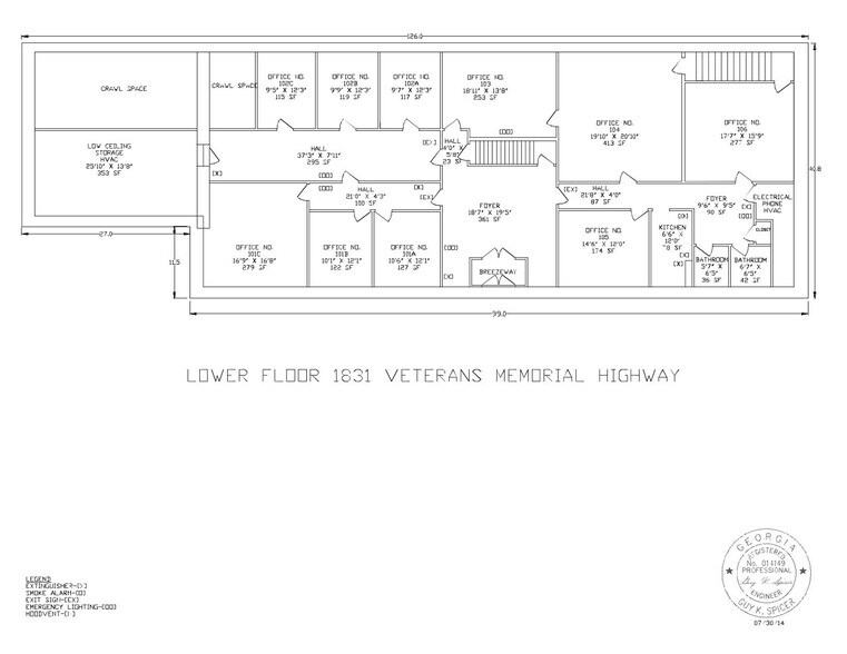 More Photos Of 1831 Veterans Memorial Hwy, Austell Office For Lease