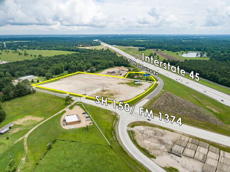 More Photos Of I- 45 N Service Road, New Waverly Land For Sale