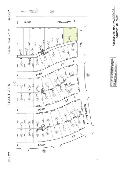 More Photos Of Hacienda Blvd @ Evergreen Ave, California City Land For Sale