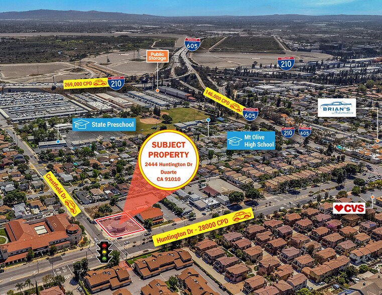 More Photos Of 2444 Huntington Dr, Duarte Fast Food For Sale