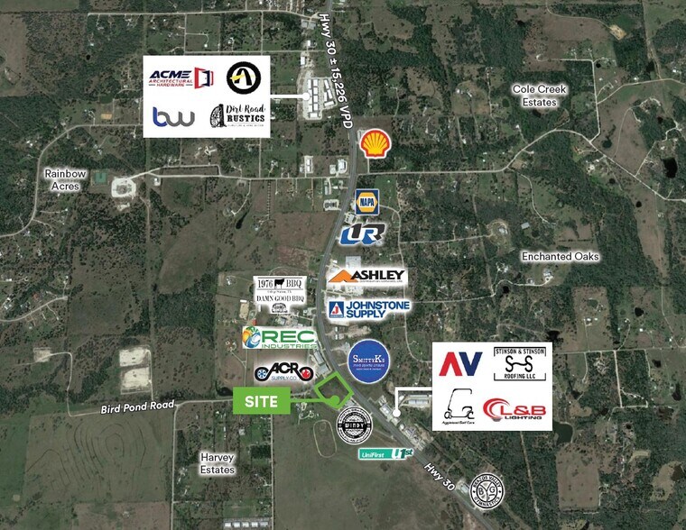 More Photos Of State Highway 30 & Bird Pond Rd @ Bird Pond Rd, College Station Warehouse For Lease