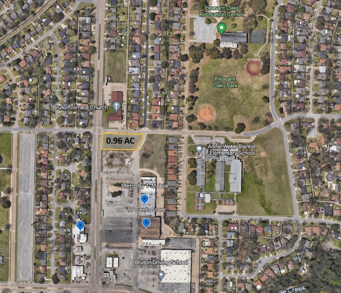 More Photos Of 9009 Bruton, Dallas Land For Lease