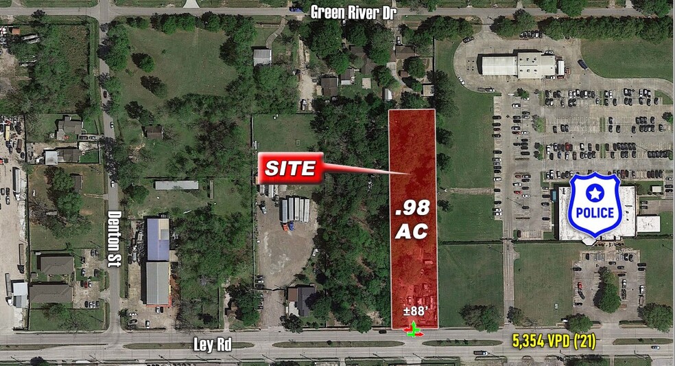 Primary Photo Of 8303 Ley Rd, Houston Land For Sale