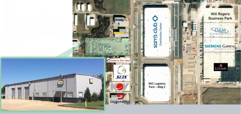 More Photos Of 2521 S Council Rd, Oklahoma City Warehouse For Lease