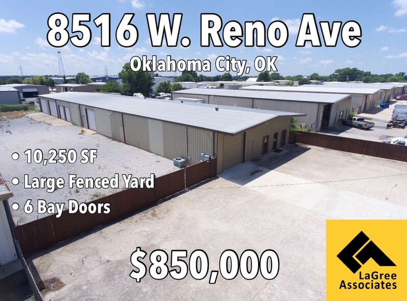 Primary Photo Of 8516 W Reno Ave, Oklahoma City Manufacturing For Sale