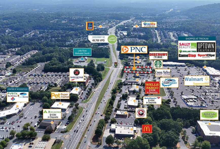 More Photos Of 12180 Hwy 92, Woodstock Fast Food For Sale