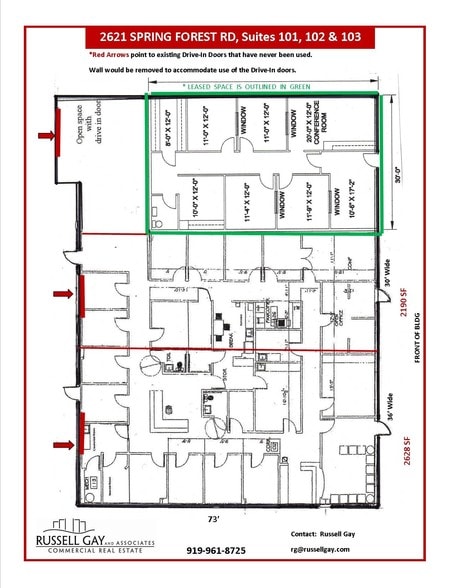 More Photos Of 2621 Spring Forest Rd, Raleigh Freestanding For Lease