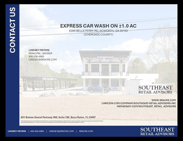 More Photos Of 6390 Bells Ferry Rd, Woodstock Carwash For Sale