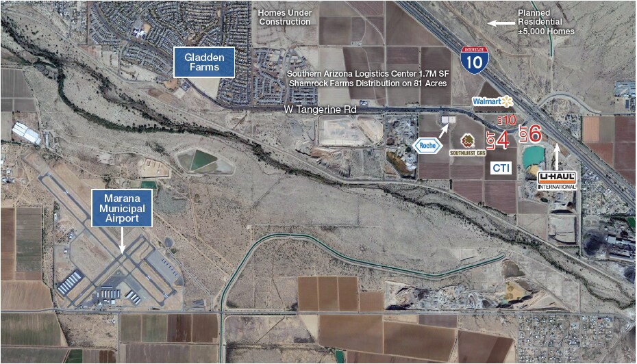 More Photos Of Tangerine & I-10, Marana Land For Sale