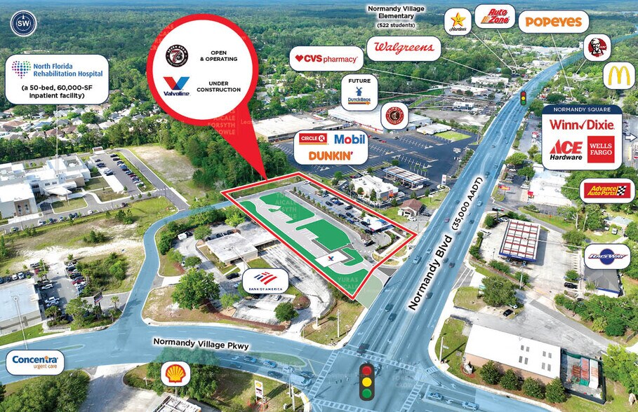 More Photos Of 7788 Normandy Blvd, Jacksonville Fast Food For Sale