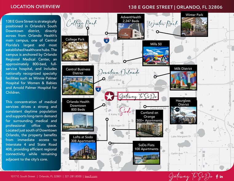 More Photos Of 138 E Gore St, Orlando Medical For Sale