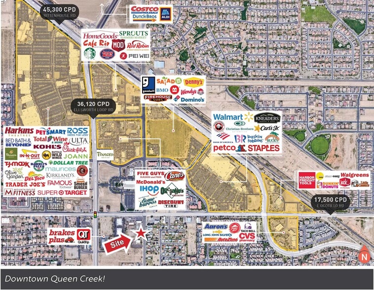 More Photos Of 22020 S Ellsworth Rd, Queen Creek Storefront Retail Residential For Lease