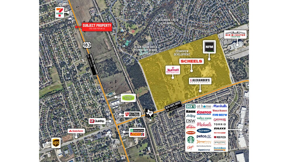 More Photos Of 2702-2508 Poplar ln, Cedar Park Land For Sale