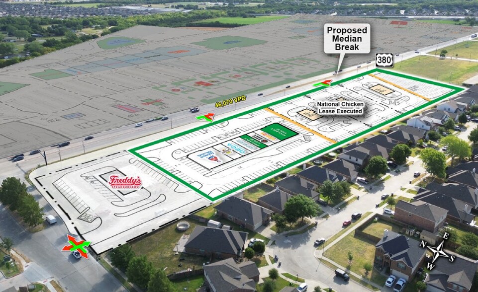 More Photos Of SEC OF US-380 & CYPRESS PKWY, Princeton General Retail For Lease
