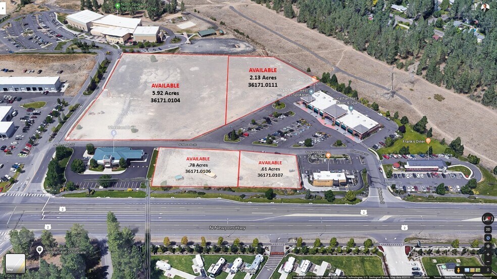 More Photos Of 10903 Newport, Spokane Land For Lease