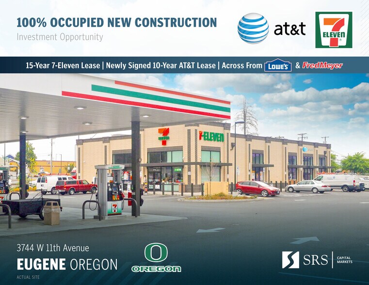 Primary Photo Of 3738 W 11th Ave, Eugene Service Station For Sale