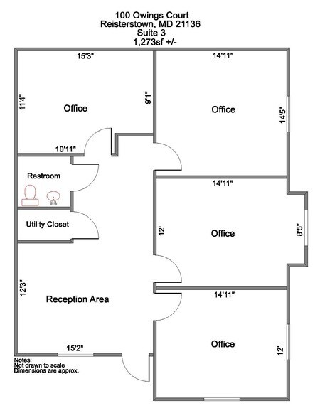 More Photos Of 100 Owings Ct, Reisterstown Office For Lease