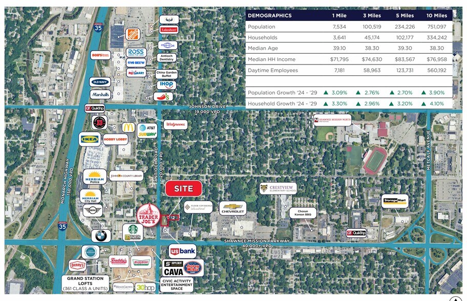 More Photos Of Antioch and Shawnee Mission Pky, Merriam Land For Sale
