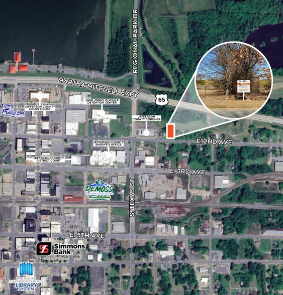 More Photos Of E 2nd St, Pine Bluff Land For Sale