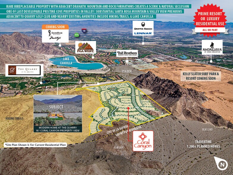 Primary Photo Of Quarry Ranch Rd @ Jefferson Street, La Quinta Land For Sale