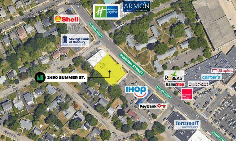 More Photos Of 2490 Summer St, Stamford Freestanding For Lease