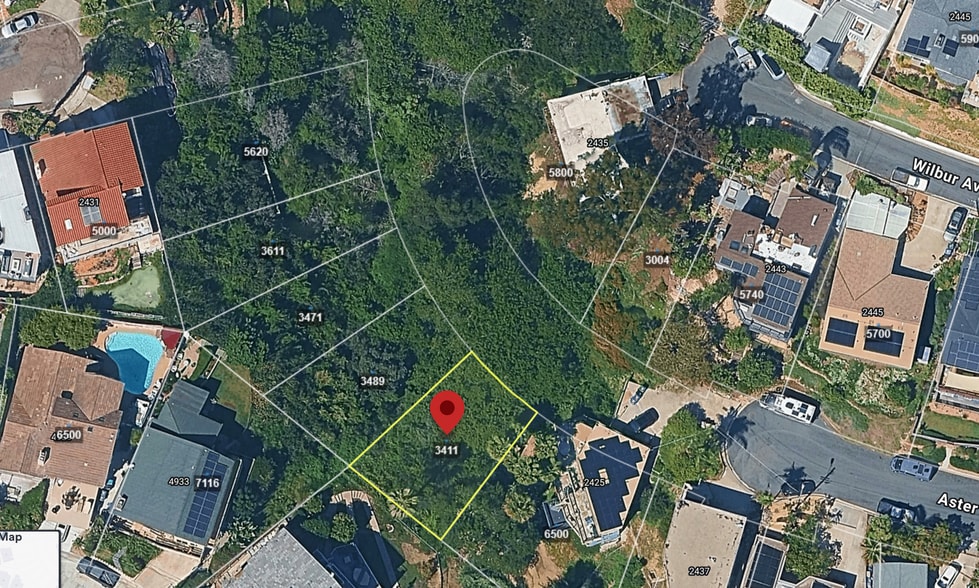 Primary Photo Of 2415 Aster st, San Diego Land For Sale