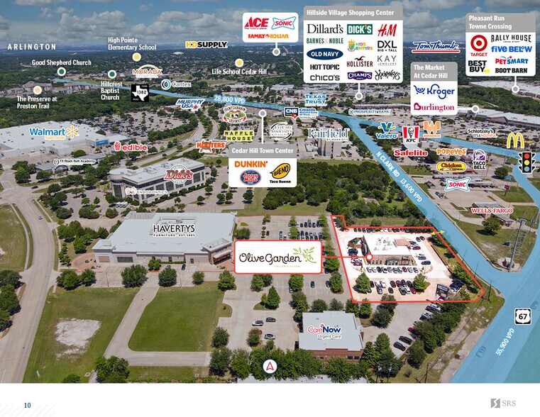 More Photos Of 311 N Clark Rd, Cedar Hill Restaurant For Sale