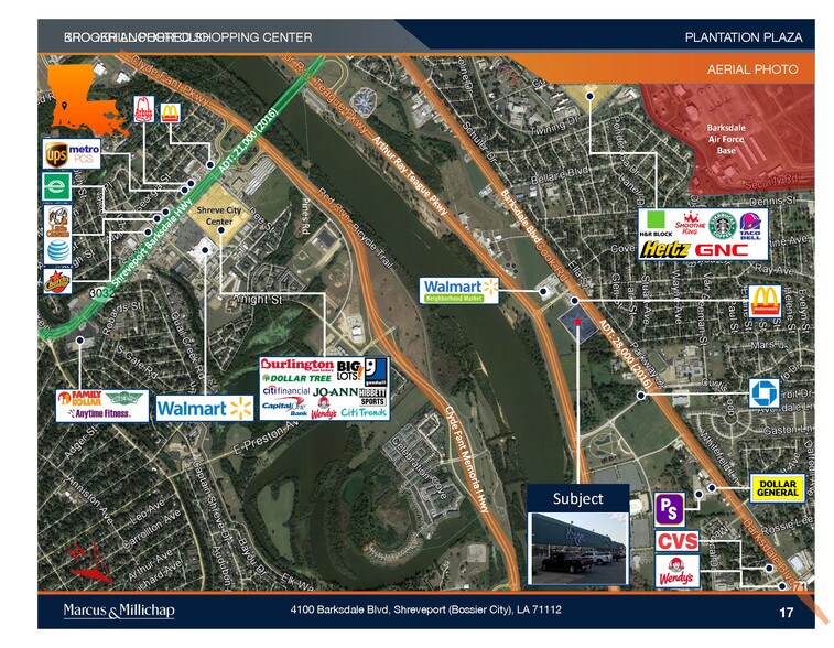 More Photos Of 4100 Barksdale Blvd, Bossier City General Retail For Sale