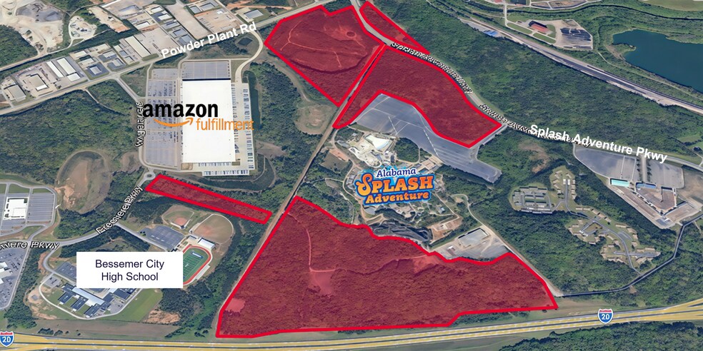 Primary Photo Of Powder Plant Road & I-20, Bessemer Land For Sale