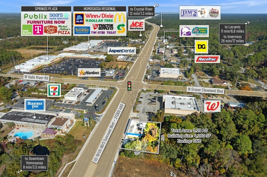 More Photos Of 4065 S Suncoast Blvd, Homosassa Storefront Retail Office For Lease