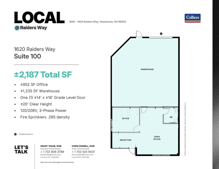 More Photos Of 1620 Raiders Way, Henderson Warehouse For Sale