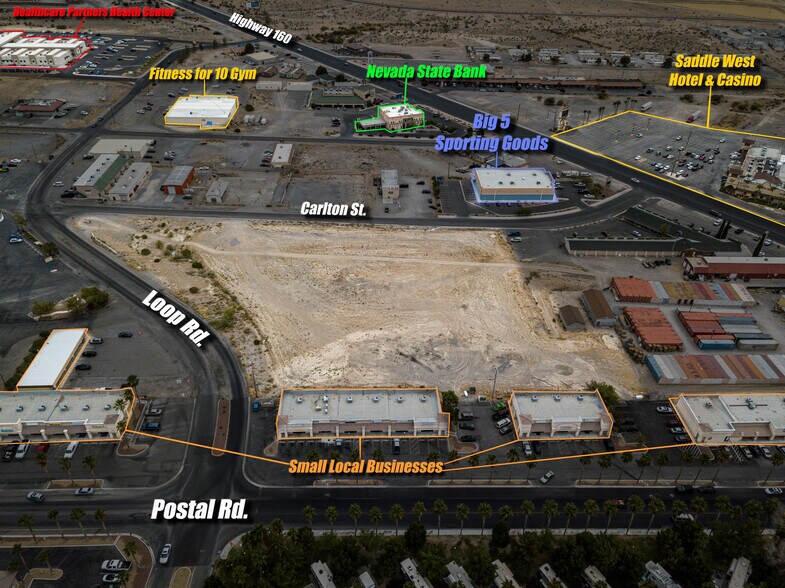 Primary Photo Of 1180 Loop Rd, Pahrump Land For Sale