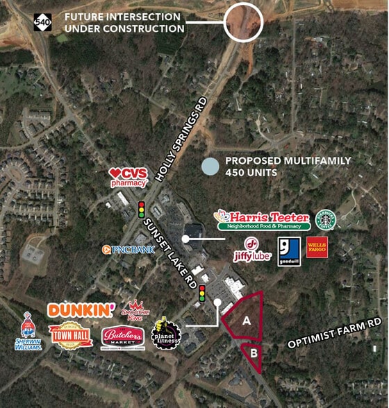 Primary Photo Of 0 Optimist Farm, Holly Springs Land For Sale
