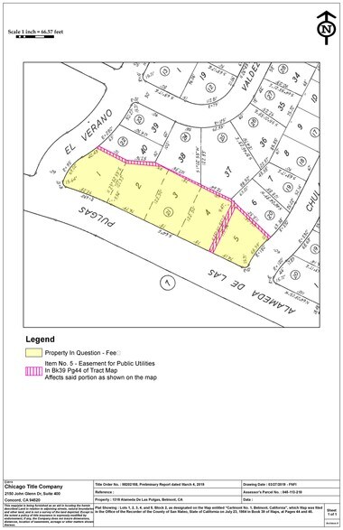 More Photos Of 1315 Alameda de las Pulgas, Belmont Land For Sale