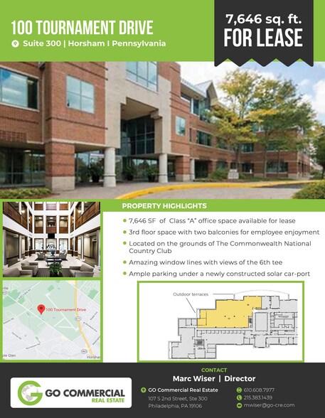 Primary Photo Of 100 Tournament Dr, Horsham Township Office For Lease