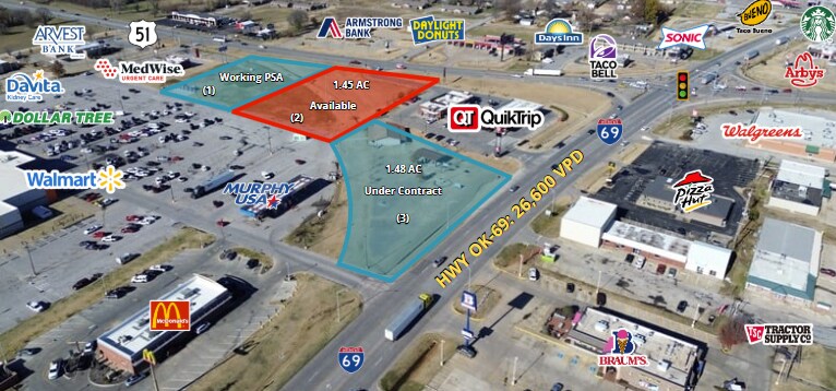 Primary Photo Of 300 S Dewey Ave, Wagoner Land For Lease