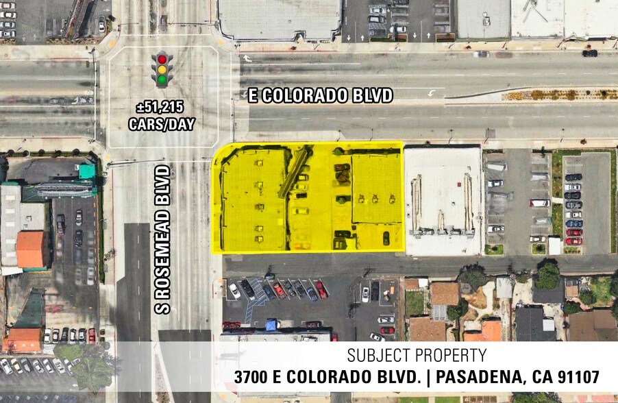 More Photos Of 3700 E Colorado Blvd, Pasadena Storefront For Lease