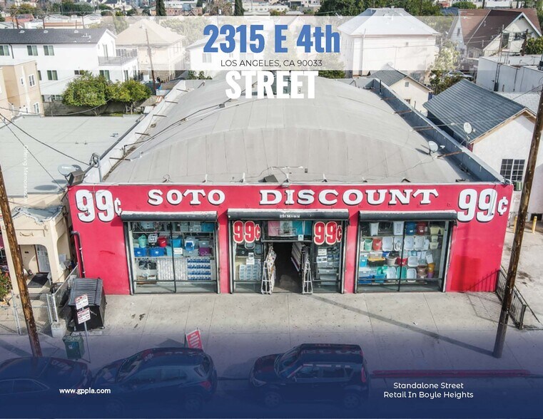 Primary Photo Of 2315 E 4th St, Los Angeles Freestanding For Sale