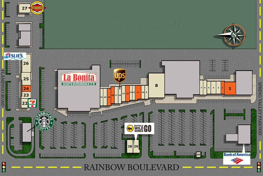 More Photos Of 4120-4298 S Rainbow Blvd, Las Vegas Unknown For Lease