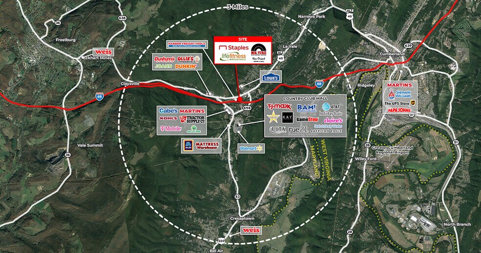 More Photos Of 1228 National Hwy, Lavale Unknown For Lease