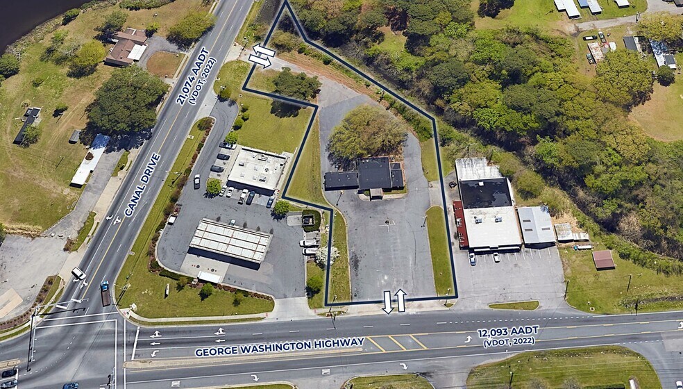 Primary Photo Of 1161 N George Washington Hwy N, Chesapeake Bank For Sale