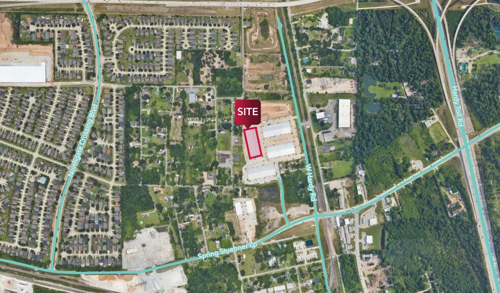 More Photos Of 27359 W Hardy Rd, Spring Warehouse For Lease