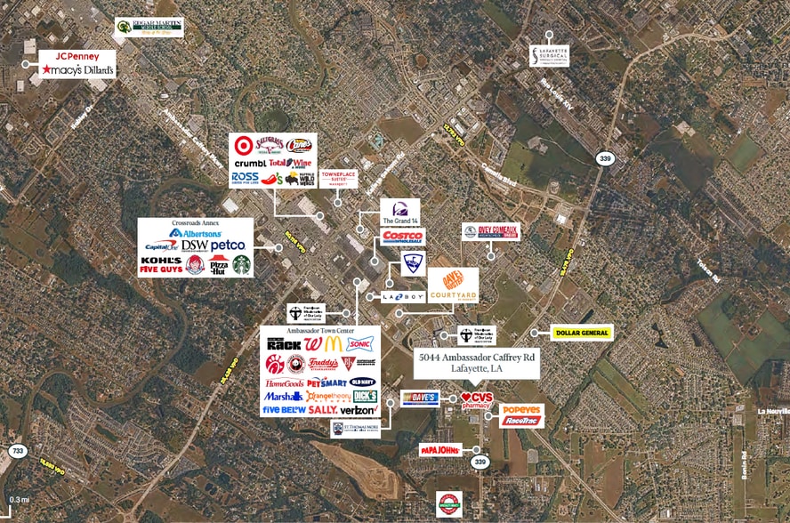 5044 Ambassador Caffery Pky, Lafayette, LA 70508 Freestanding For