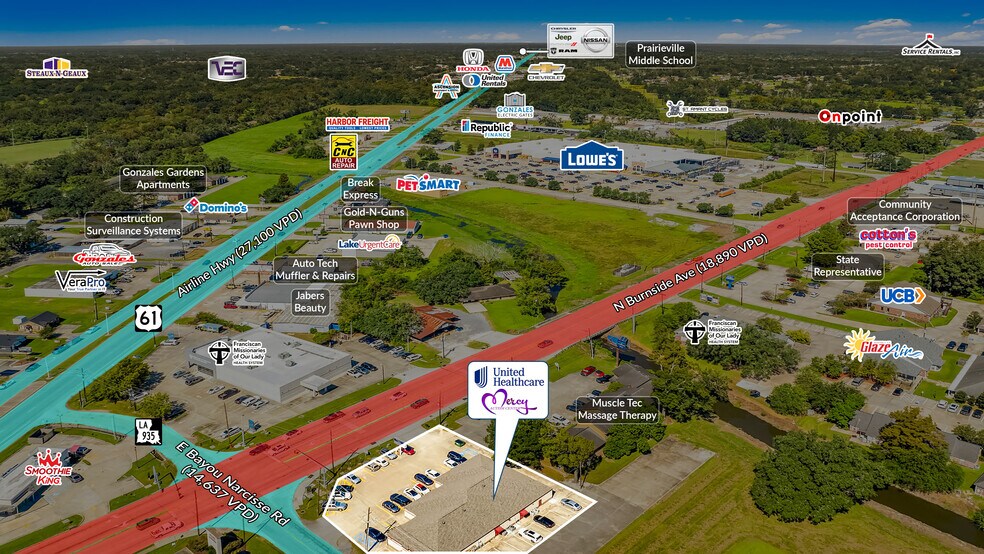 More Photos Of 1702 N Burnside Ave, Gonzales Medical For Lease