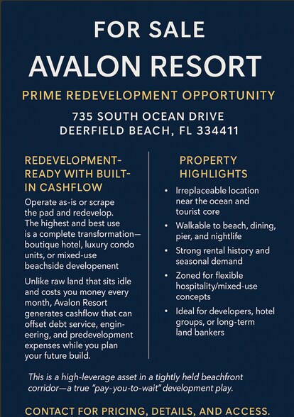 735 S Ocean Dr Deerfield Beach - 735 S Ocean Dr Deerfield Beach Photo 1 Of 2