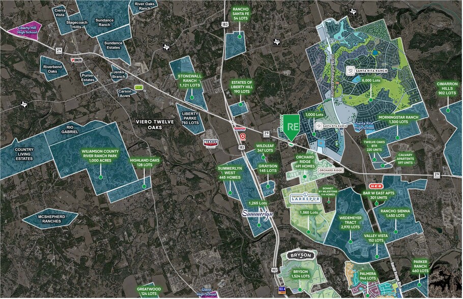 More Photos Of 10085 W State Highway 29, Liberty Hill General Retail For Lease