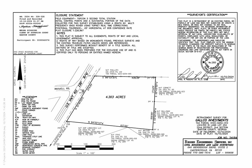 More Photos Of 00 NE Hwy 411, Rydal Land For Sale