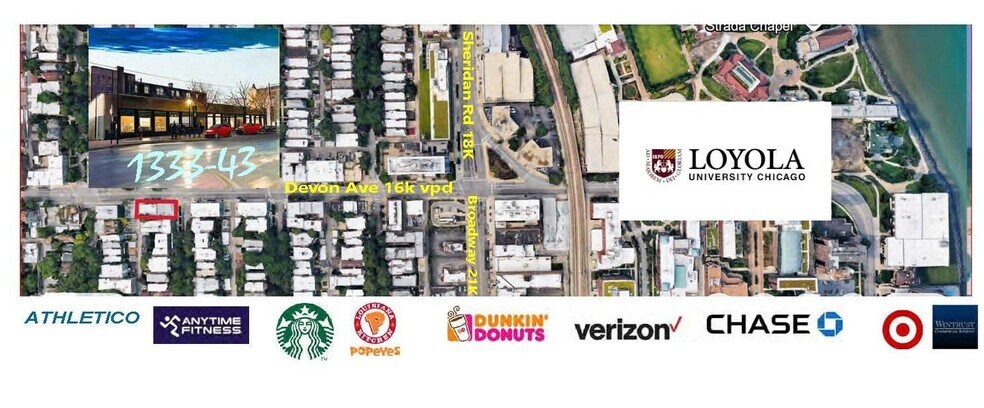 More Photos Of 1333-1343 W Devon Ave, Chicago Storefront Retail Office For Sale