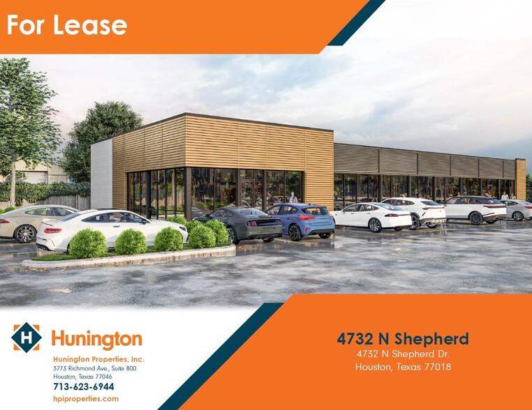 Primary Photo Of 4732 N Shepherd Dr, Houston Storefront Retail Office For Lease